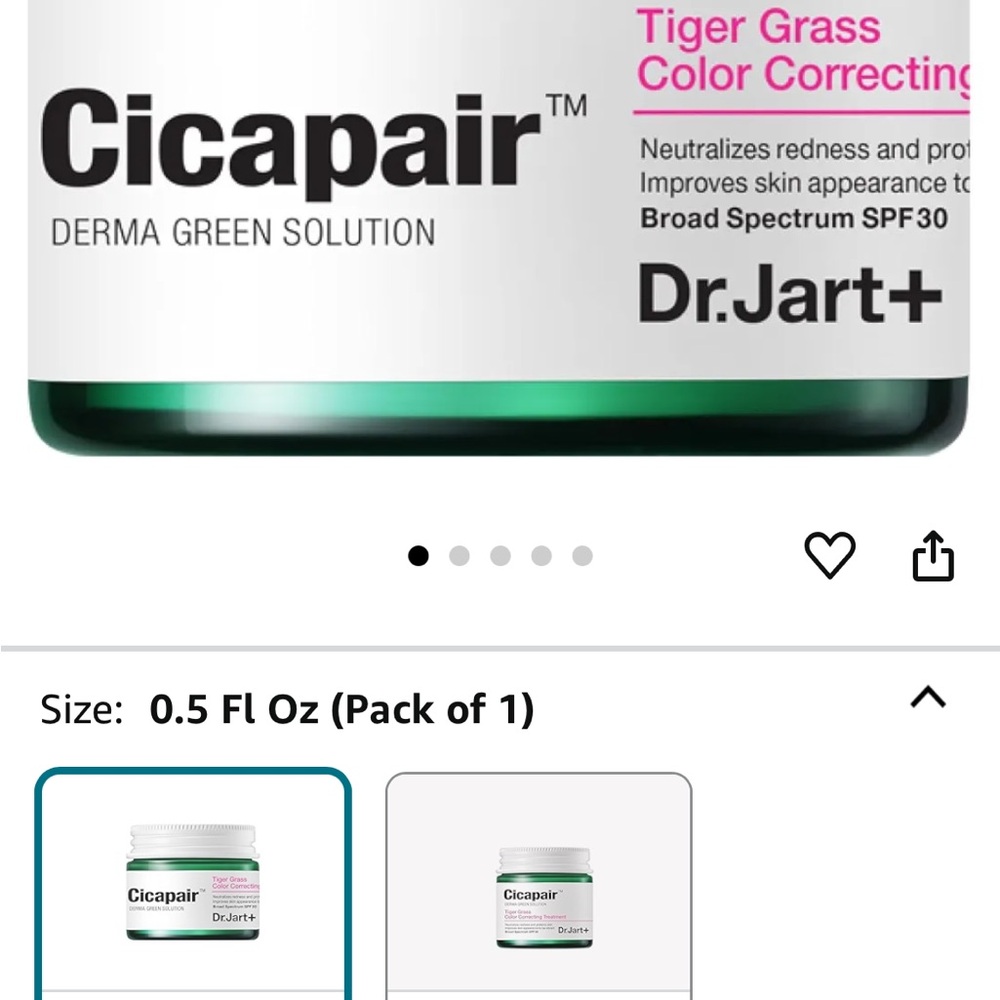 Dr. Jart+ Cicapair Derma Green Solution